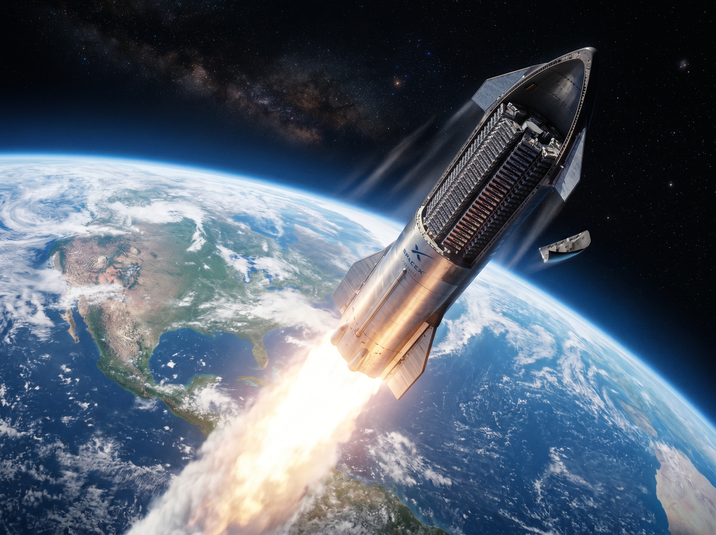 Satélites Starlink V3 no Starship: 61 Tbps por Voo e o Futuro da Internet via Satélite